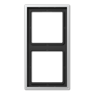 Jung LS990 Aluminium afdekraam 2-voudig AL 2982