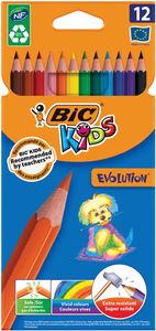 Bic Kids kleurpotlood Ecolutions Evolution, doos van 12 stuks