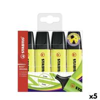 Fluorescerende Markeerstift Set Stabilo Boss Geel (5 Stuks)