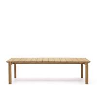 Kave Home - Tafel Icaro van FSC 100% massief teakhout 220 x 102 cm