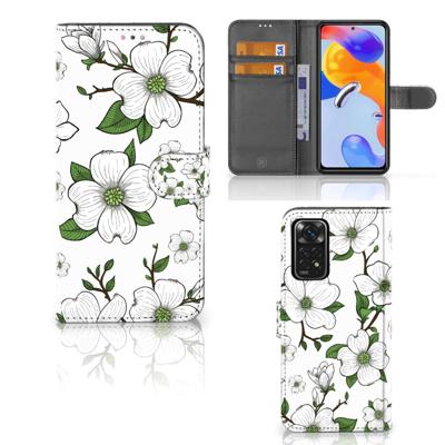 Xiaomi Redmi Note 11 Pro 5G/4G Hoesje Dogwood Flowers Xiaomi Redmi Note 11 Pro 5G/4G Hoesje Dogwood Flowers