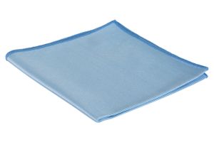 Glasdoek Cleaninq microvezel40x40cm blauw