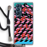 Skew Blush 2: Oppo Find X3 Neo Transparant Hoesje met koord
