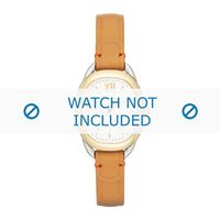 Fossil horlogeband ES3558 Leder Cognac + standaard stiksel - thumbnail