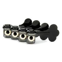 Badass OGT Mini Bass Keys 4-in-line stemmechanieken voor basgitaar - zwart