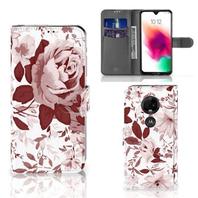 Hoesje Motorola Moto G7 | G7 Plus Watercolor Flowers