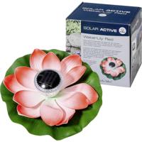 FIAP 3206-4 SOLAR ACTIVE WaterLily Red Decoratieve lamp op zonne-energie LED LED vast ingebouwd Rood