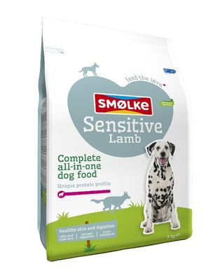 Smølke Sensitive lam hond hondenvoer 3kg