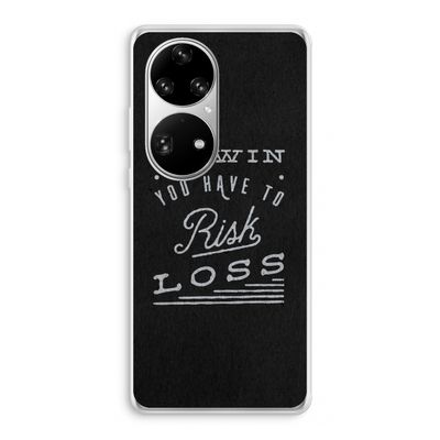 Risk loss: Huawei P50 Pro Transparant Hoesje