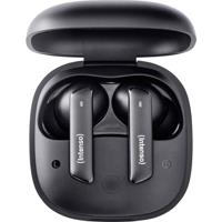 Intenso Buds Pro T500HAE schwarz In Ear oordopjes Mobiele telefoon Bluetooth Zwart Noise Cancelling Waterafstotend