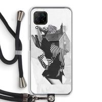 House: Huawei P40 Lite Transparant Hoesje met koord