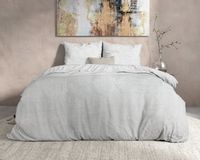 Dreamhouse - Leo Dekbedovertrek Flanel - Wit - 200 x 220 Dreamhouse - Leo Dekbedovertrek Flanel - Wit - 200 x 220