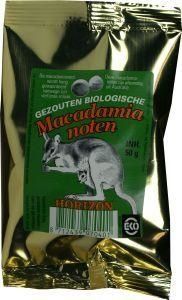 Horizon Macadamianoten met zeezout eko bio (50 gr)