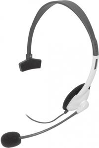 Microsoft Xbox 360 Headset Bedraad Zwart, Zilver