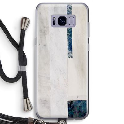 Meet you there: Samsung Galaxy S8 Transparant Hoesje met koord