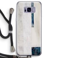 Meet you there: Samsung Galaxy S8 Transparant Hoesje met koord