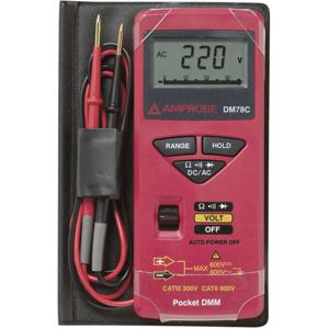 Beha Amprobe DM78C Multimeter Digitaal CAT II 600 V, CAT III 300 V Weergave (counts): 3400