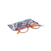 Pharmaglasses Leesbril Comp. +3.00 Brown/orange