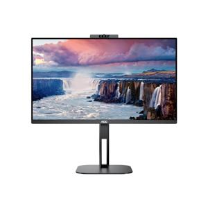 AOC Value-Line 24V5CW/BK LED-monitor Energielabel F (A - G) 61 cm (24 inch) 1920 x 1080 Pixel 16:9 4 ms HDMI, DisplayPort, USB 3.2 Gen 1, USB-C,