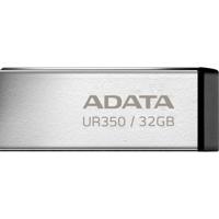 ADATA ur350 32 gb usb-stick (nikkel/zwart, usb-a 3.2 gen 1 (5 gbit/s))