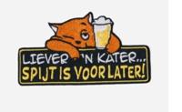 Embleem liever een kater... spijt is voor later!