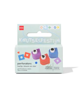 HEMA Perforators Met Hartje, Bloem En Ster