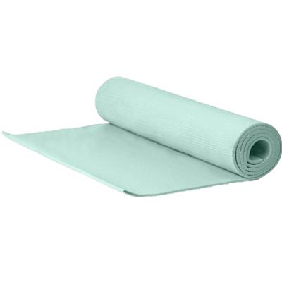 Yogamat/fitness sport matje - groen - 183 x 60 x 1 cm - Sportmat - Thuis sporten