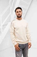 EA7 Emporio Armani 6DPM13 Sweater Heren Beige - Maat M - Kleur: Beige | Soccerfanshop