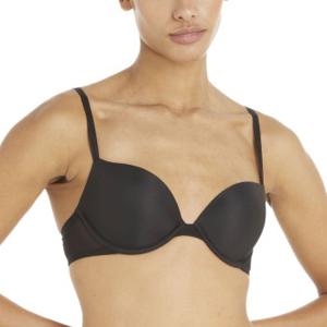 Calvin Klein Sheer Marquisette Push Up Bra