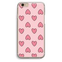 Ondersteboven verliefd: iPhone 6 / 6S Transparant Hoesje
