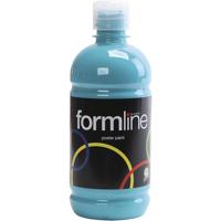 Creativ Company Tempera verf mat, turquoise, 500 ml/ 1 fles