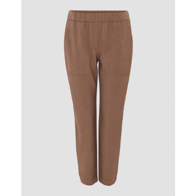 Opus - Bruin | Dames | Broek | Bruin | 40 | regular | Kamst mode