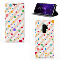 Samsung Galaxy S9 Plus Hoesje met Magneet Dots