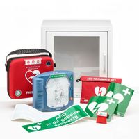 Philips HS-1 AED + binnenkast-Wit