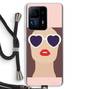 Red lips: Xiaomi Mi Mix 4 Transparant Hoesje met koord