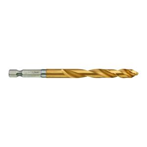 Milwaukee Metaalboor Shockwave HSS-G TiN Red Hex 8 x 111 mm VE=1 - 48894719