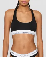 Calvin Klein Bralette dames - Top - Katoenen BH Top met brede bandjes