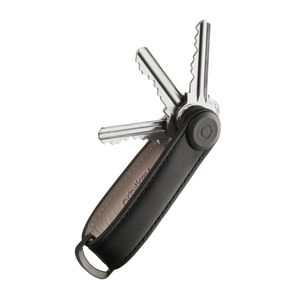 Orbitkey 2.0 Leather Key Holder Black/Black