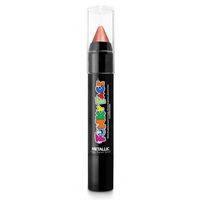 Face paint stick - metallic rose goud - 3,5 gram - schmink/make-up stift/potlood