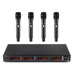 Power Dynamics PD504H draadloze microfoonset met 4 microfoons