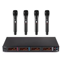 Power Dynamics PD504H draadloze microfoonset met 4 microfoons