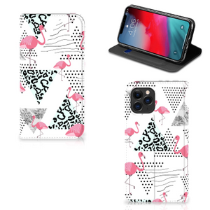 Apple iPhone 11 Pro Hoesje maken Flamingo Triangle