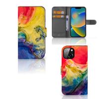 Hoesje Apple iPhone 14 Watercolor Dark