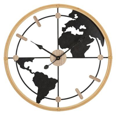 WANDKLOK WORLD NIEUW CM Ø 60X5
