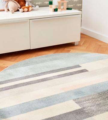 Scion - Vloerkleed Parwa Round Dusky Hues (outlet) - 150 cm rond
