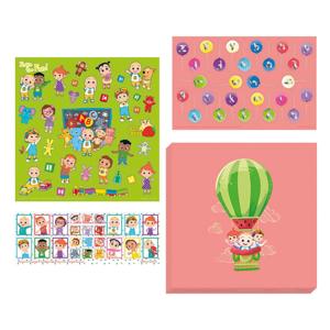 Bambolino Toys Cocomelon stickerset