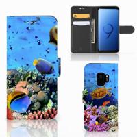 Samsung Galaxy S9 | Telefoonhoesje | Met pasjeshouder | Vissen