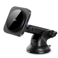 Dashboard Wireless Car Charger (HaloLock) - Black - thumbnail