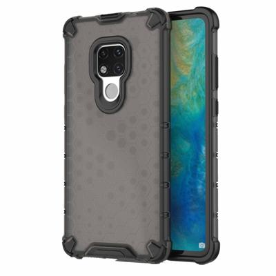 Honingraat schokbestendige PC + TPU geval voor Huawei mate 20 (zwart)