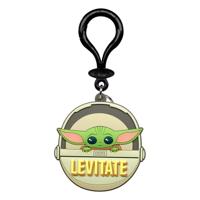 Star Wars Soft Touch PVC Bag Clip Baby Yoda Levitate